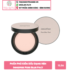 Phấn nén kiềm dầu Innisfree No-Sebum Blur Pact