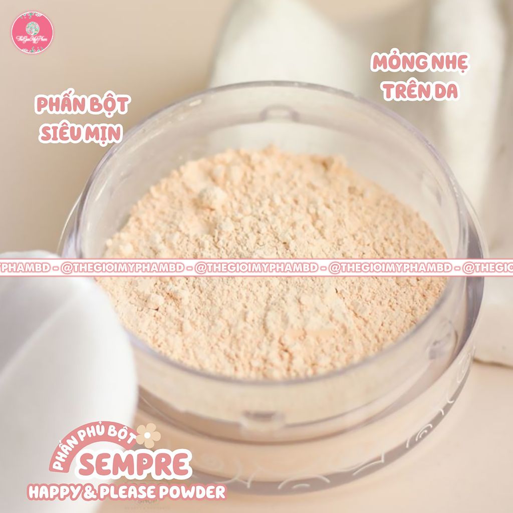 Phấn Phủ Bột Geo Sempre Happy & Please Powder 25gr #2