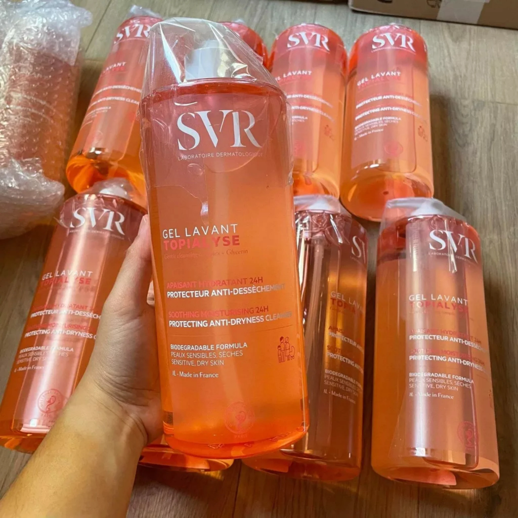 SVR - Sữa Rửa Mặt SVR Cleansing Gel Dry And Sensitive Skins Topialyse (400ml)