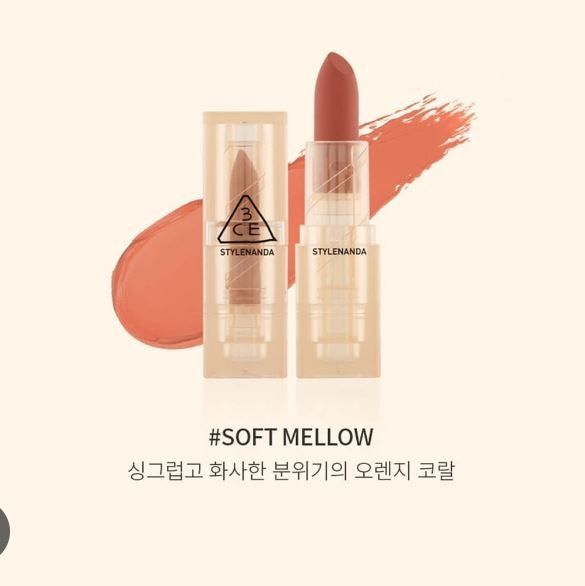 3CE - Son Thỏi Soft Matte #Soft Mellow