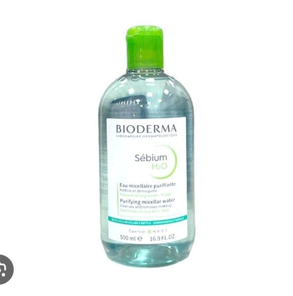 Tẩy Trang Bioderma 500ml Xanh (Mẫu Mới)