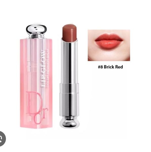 Dior - Son Dưỡng Addict Lip Glow #8 (Mẫu Mới Vỏ Xanh) - Ko Tđ