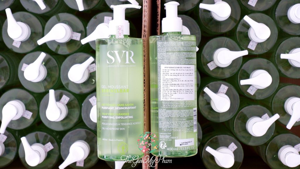 SVR - SRM da dầu Sebiaclear Gel Moussant 200ml
