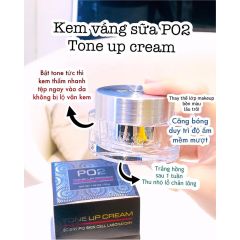 Kem Kích Trắng Váng Sữa Oroche Po2 Tone Up Cream 50g