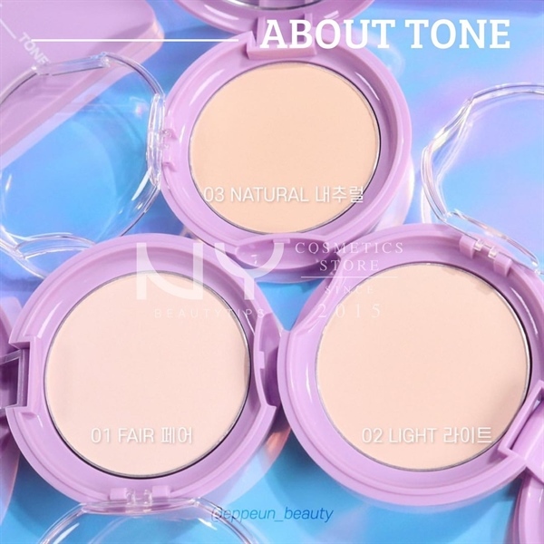 Phấn Phủ Dạng Nén About Tone Raise Your Beauty Tone #02 LightPhấn Phủ Dạng  Nén About Tone Raise Your Beauty Tone #02 Light – Thế Giới Mỹ Phẩm Bình  Dương