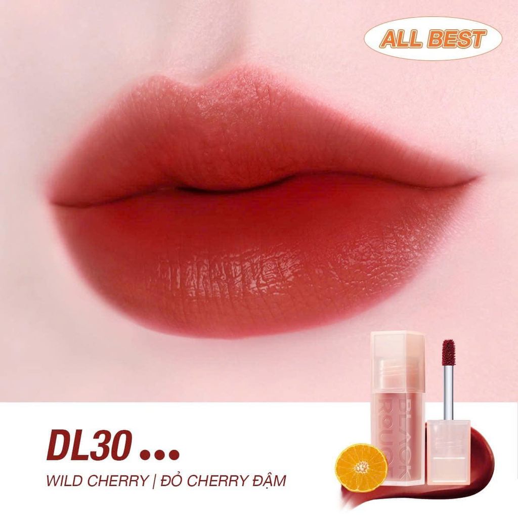 Son Kem Black Rouge Double Layer Over Velvet Ver 4 #DL28