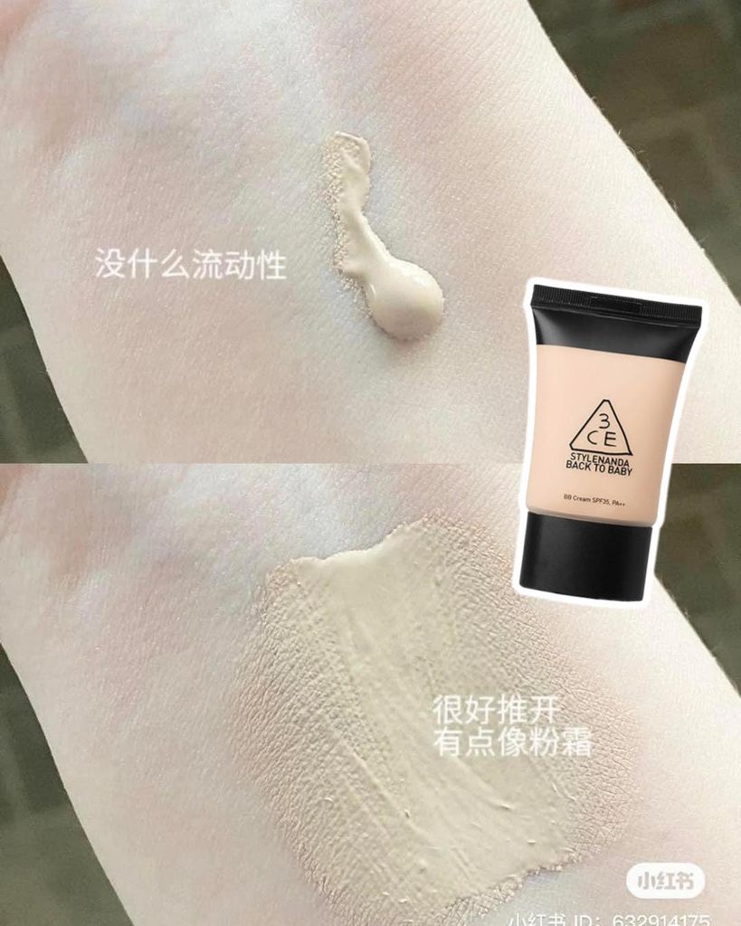 Kem Nền 3ce Back To Baby BB Cream SPF35 PA++ 30g