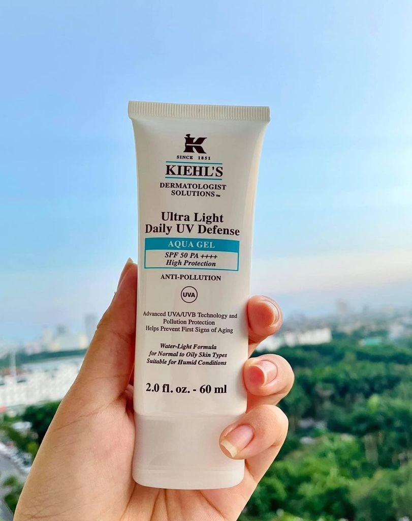 Kiehls - KCN Ultra Light Daily UV Defense 60ml #Aqua Gel (Ko tđ)