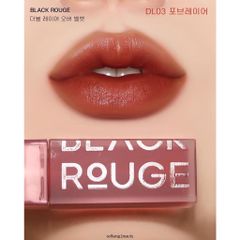 Black Rouge - Son Kem Lì Double Layer Over Velvet #DL03