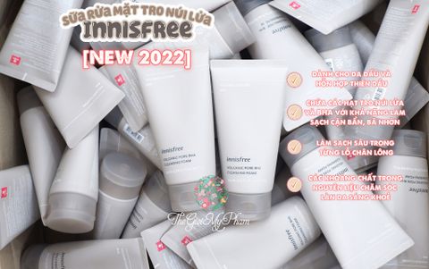 Innisfree - Sữa Rửa Mặt Innisfree Volcanic Pore BHA Cleansing Foam 150ml