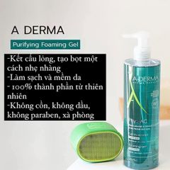Sữa Rửa Mặt A-Derma Gel Moussant Purifiant Phys-Ac 200ml