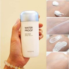 Missha - Kem Chống Nắng Water Proof Sun Milk 70ml (Xanh)