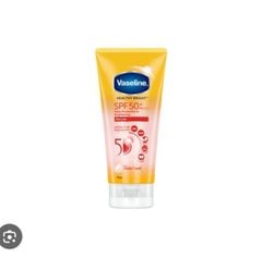 Dưỡng Thể Vaseline Healthy Bright SPF50 70ml (Tuýp Vàng) mini