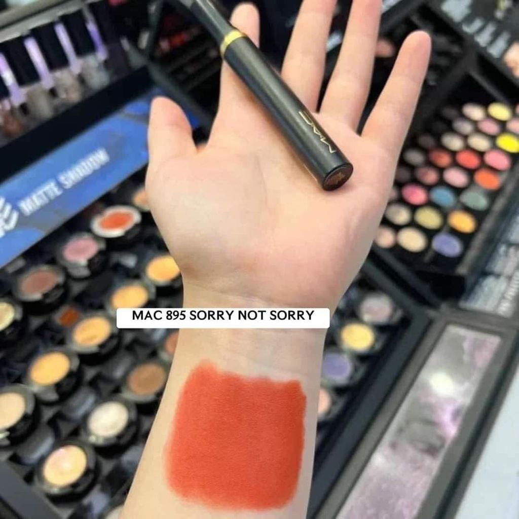 MAC - Son Mac Powder Kiss Velvet Blur Slim Stick #895 Sorry Not Sorry - Ko Tđ