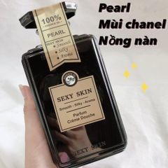 Gel Tắm Sexy Skin 600ml #Pearl (Đen)