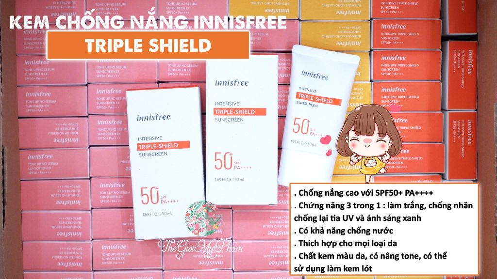 Innisfree - KCN Intensive Triple-Shield 50ml