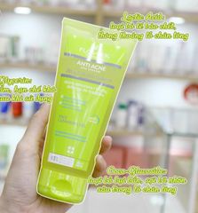 Gel Rửa Mặt Cho Da Dầu Mụn Floslek Anti Acne Face Cleansing Gel 200ml