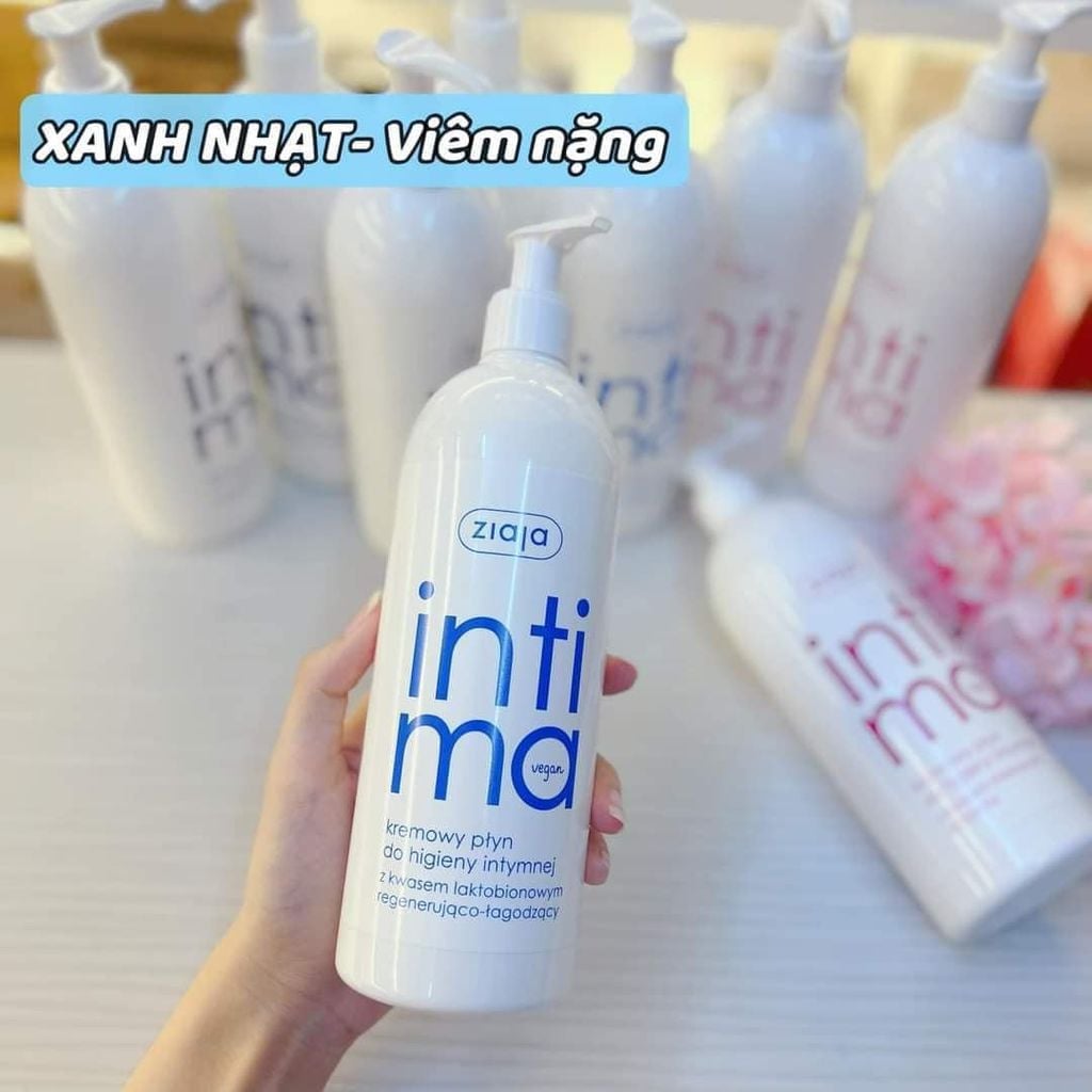 Dung dịch vệ sinh Intima 500ml #Xanh Nhạt