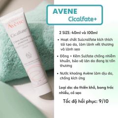 Avene - Kem Phục Hồi Da Avene Cicalfate Repair Cream 100ml