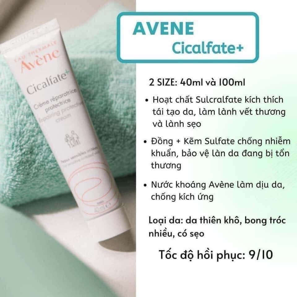 Avene - Kem Phục Hồi Da Avene Cicalfate Repair Cream 40ml