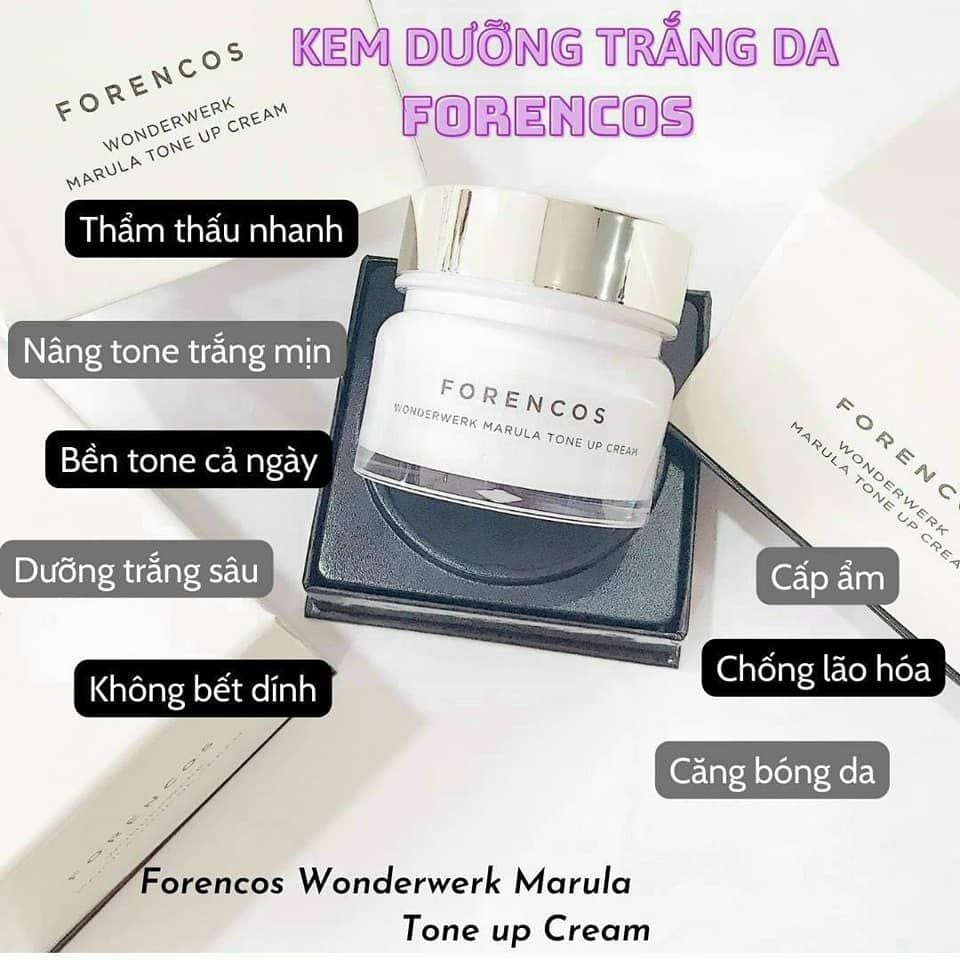 Kem Dưỡng Trắng Da Forencos Wonderwerk Tone Up Cream 50ml