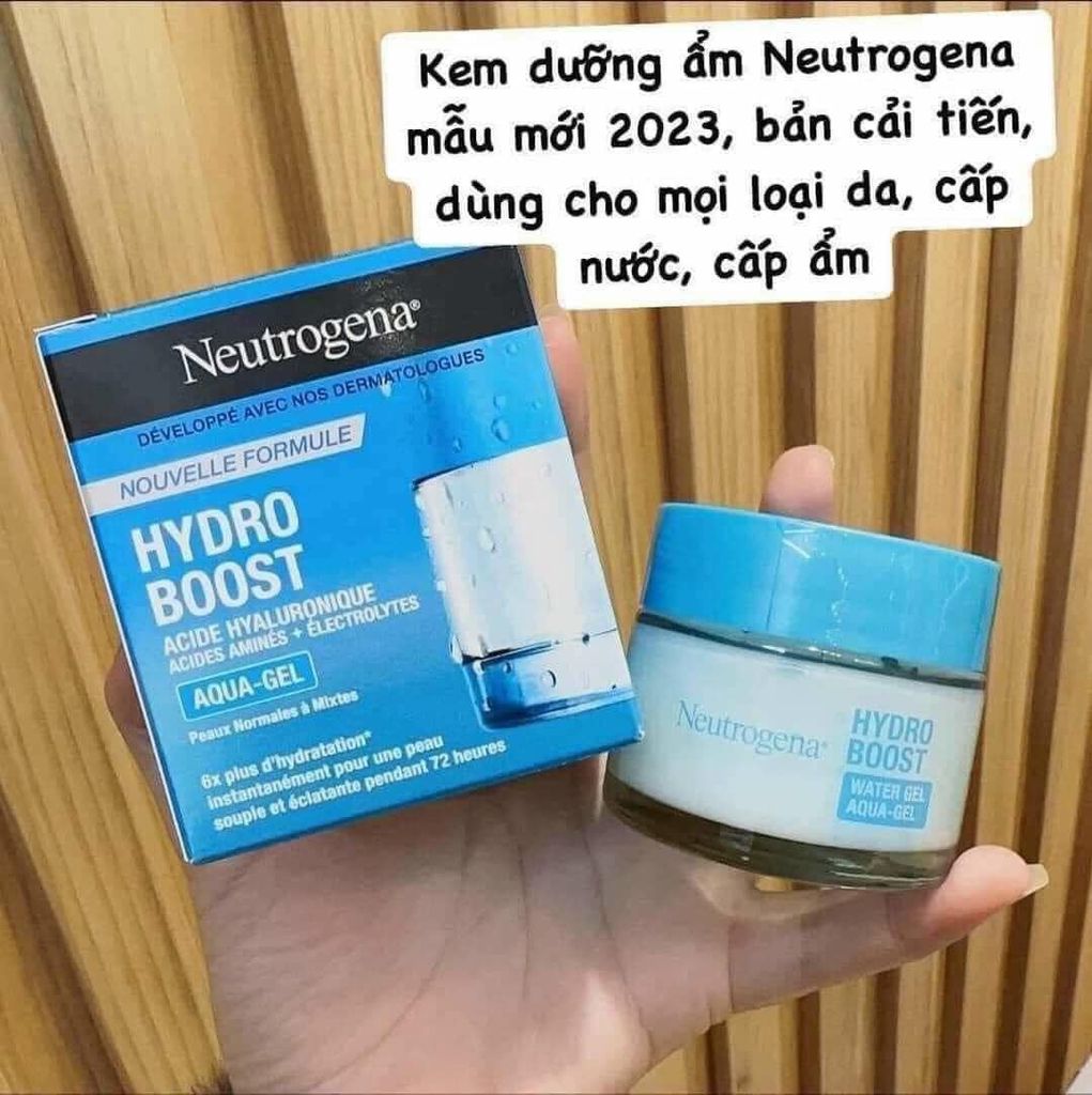 Gel Dưỡng Neutrogena Hydro Boost Water Gel ( Pháp) Mẫu mới nắp xanh