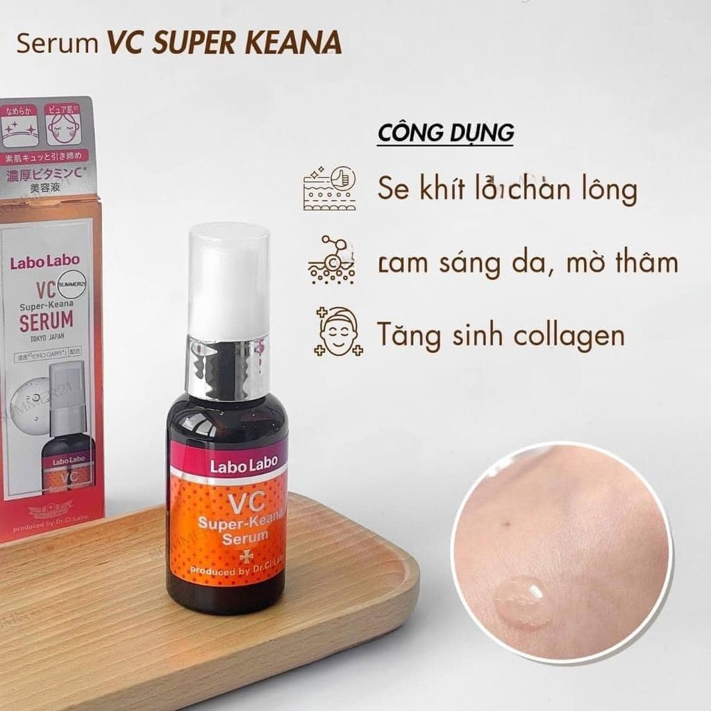 [KTD] Serum Se Khít Lỗ Chân Lông Labo Labo VC Super Keana 40ml