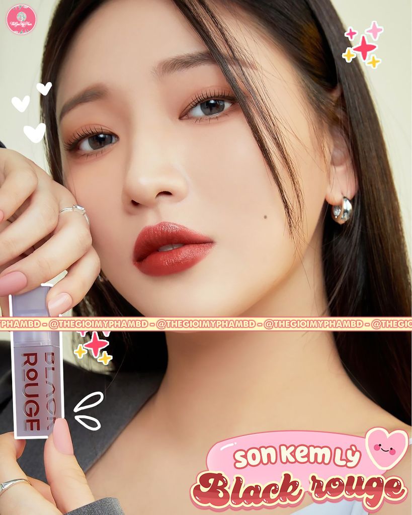 Black Rouge - Son Kem Lì Double Layer Over Velvet #DL12