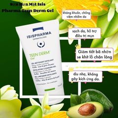 Sữa Rửa Mặt Isis Pharma TeenDerm Gel 150ml