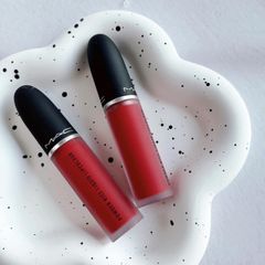 MAC - Son Kem MAC Powder Kiss Lipcolour #975 (Ko Tđ)