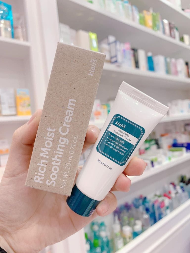 Klairs - Rich Moist Soothing Cream 20ml (Size nhỏ)