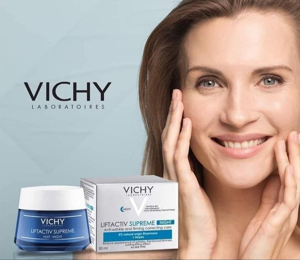 Kem Vichy Liftactiv Supreme Chống Lão Hóa 50ml # Đêm (Ko Tđ)