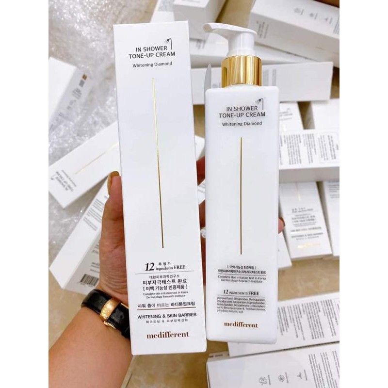 Sữa Tắm Trắng Medifferent In Shower Tone-Up Cream 300ml