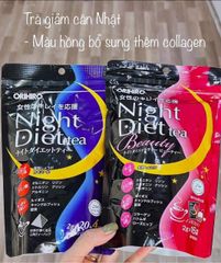 Trà Giảm Cân Đẹp Da Orihiro Night Diet Tea Beauty 32g
