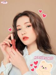 Son Kem 3CE Cloud Lip Tint #Active Lady (Ko tđ)