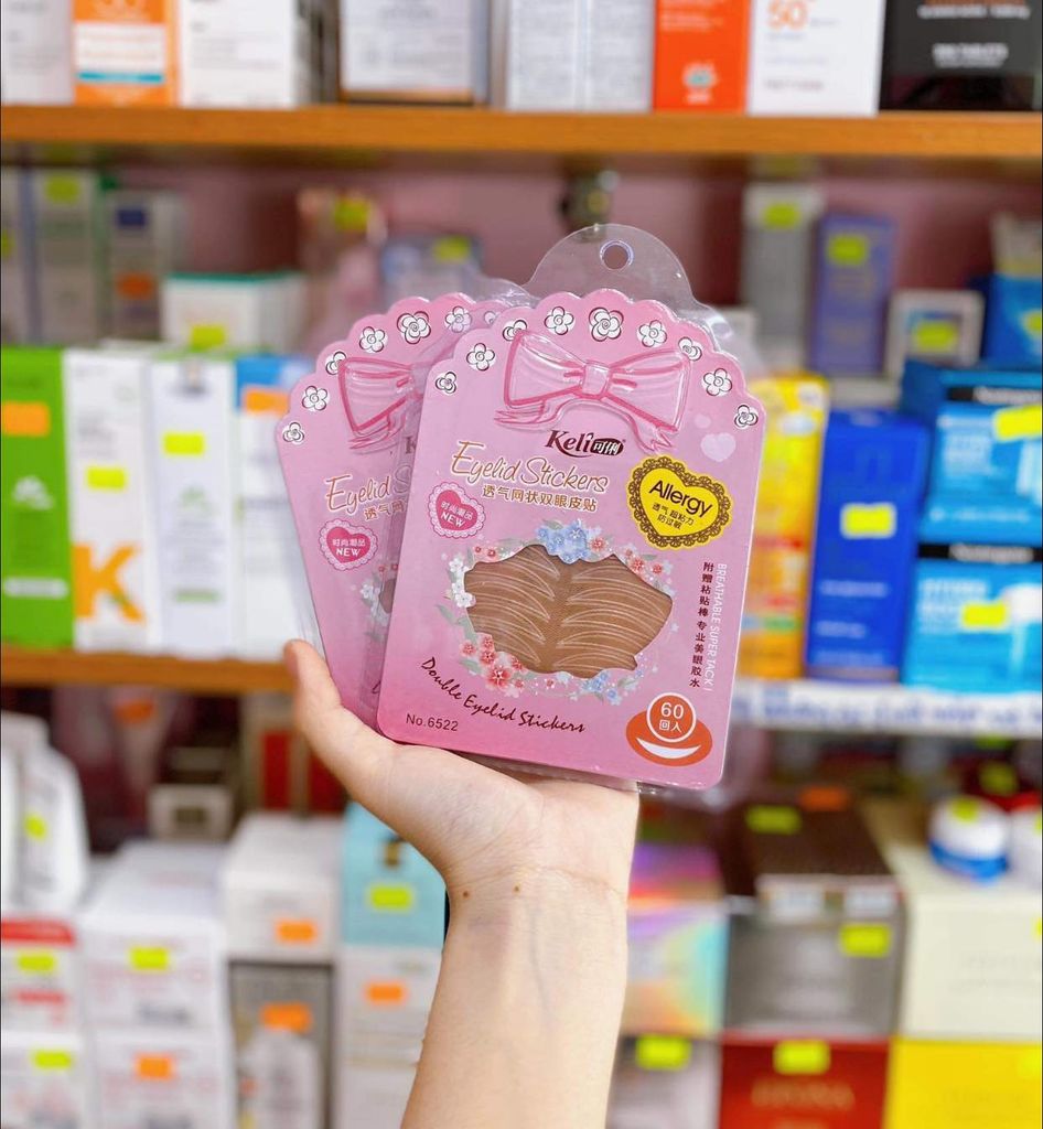 Dán Mí Lưới Keli Allergy 60 Miếng (Vỉ Hồng)