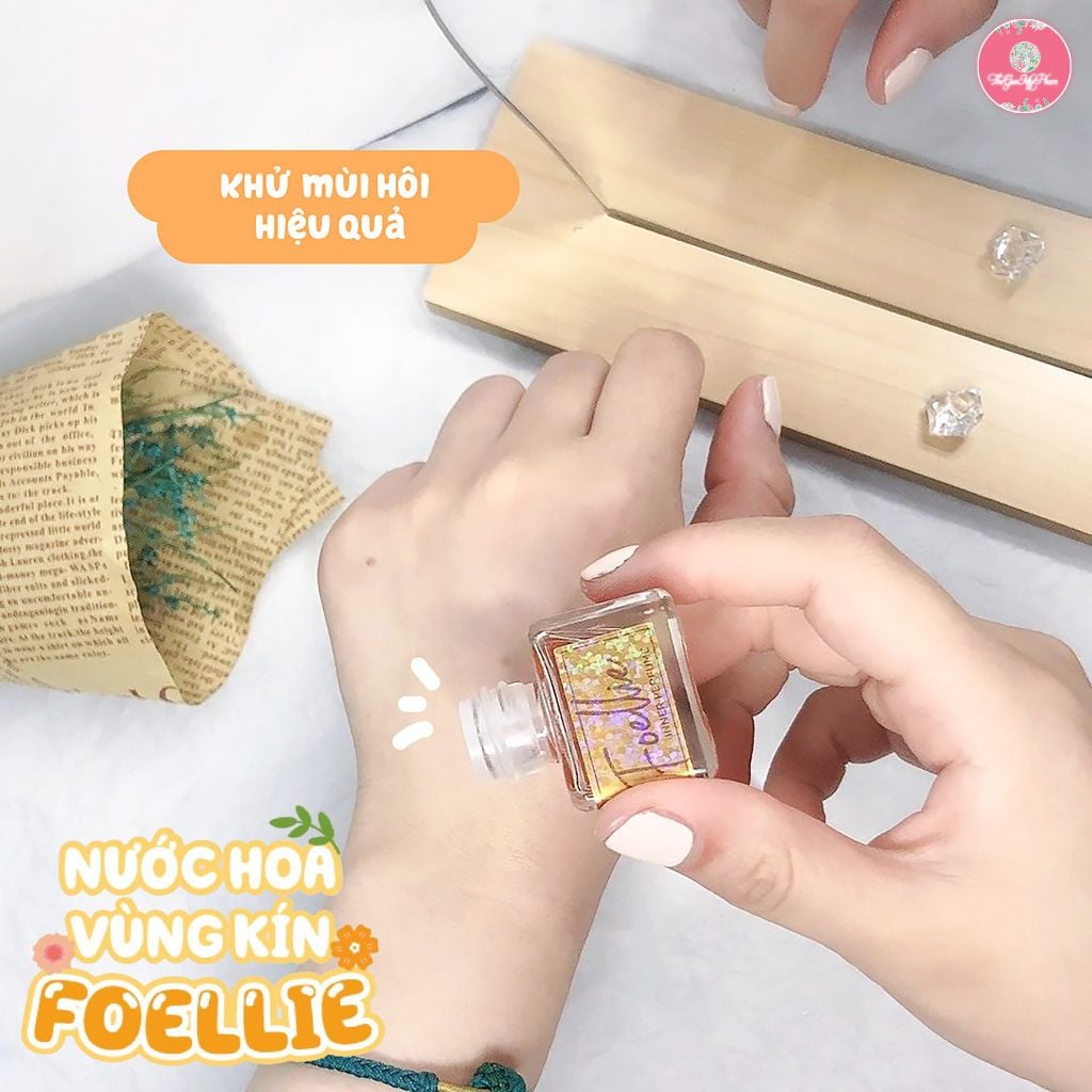 Nước hoa vùng kín Foellie Eau De Innerb Perfume 5ml #Vàng