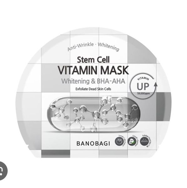 Banobagi - Stem Cell Vitamin Mask #Whitening & BHA-AHA