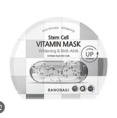 Banobagi - Stem Cell Vitamin Mask #Whitening & BHA-AHA