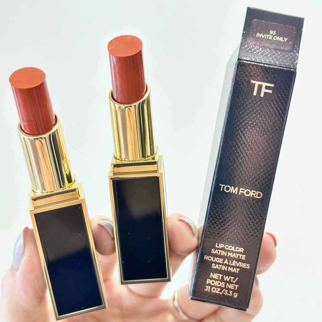 TomFord - Son Tom Ford Satin Matte Lip Color #93 Invite Only