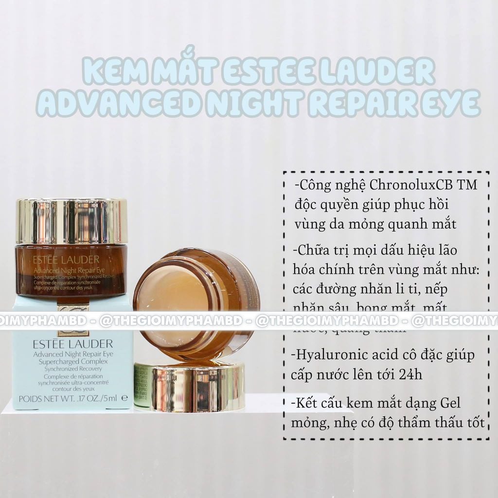 Kem Mắt Estee Lauder Night Repair 15ml (Ko Tđ)