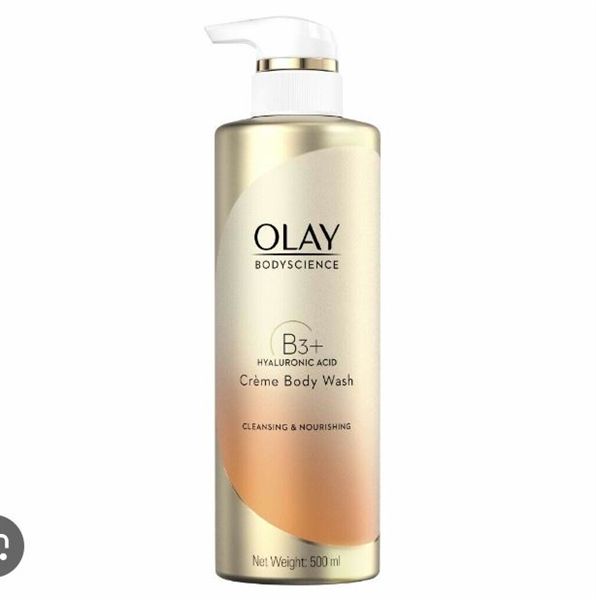 Sữa tắm OLAY B3+Hyaluronic Acid Creme Body Wash 500ml