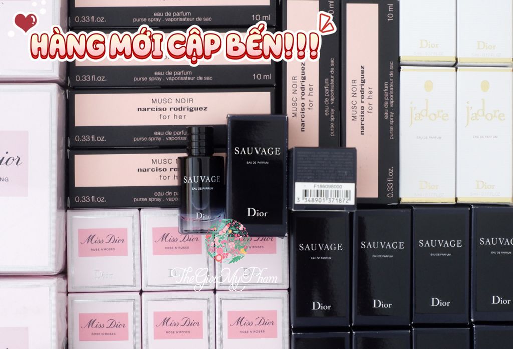 Dior - Sauvage EDP 10ml (Ko tđ)