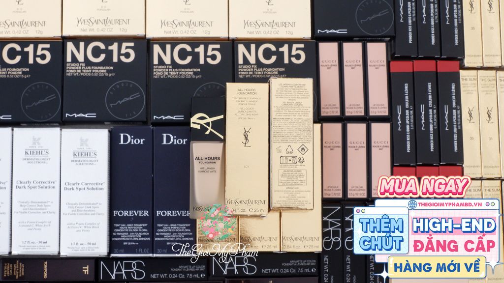 YSL - Kem Nền YSL All Hours Foundation #LC1 (Ko Tđ)
