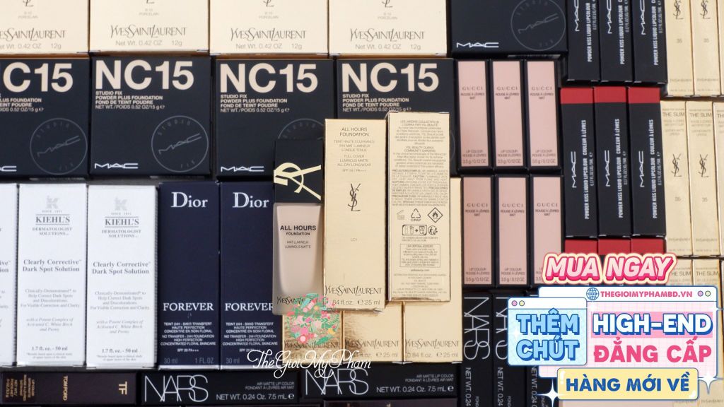 YSL - Kem Nền YSL All Hours Foundation #LC2 (Ko Tđ)