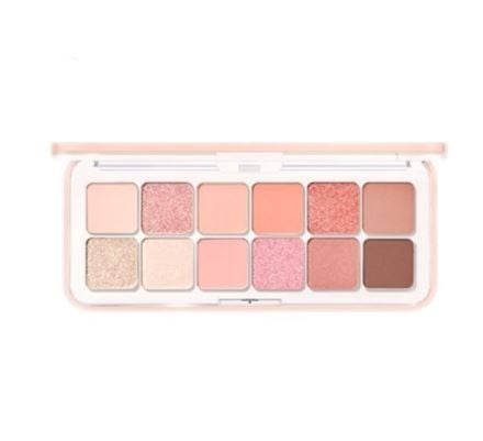 Phấn Mắt Clio Pro Eye 12 Ô Pallete Air #09 Peach Mate Apple
