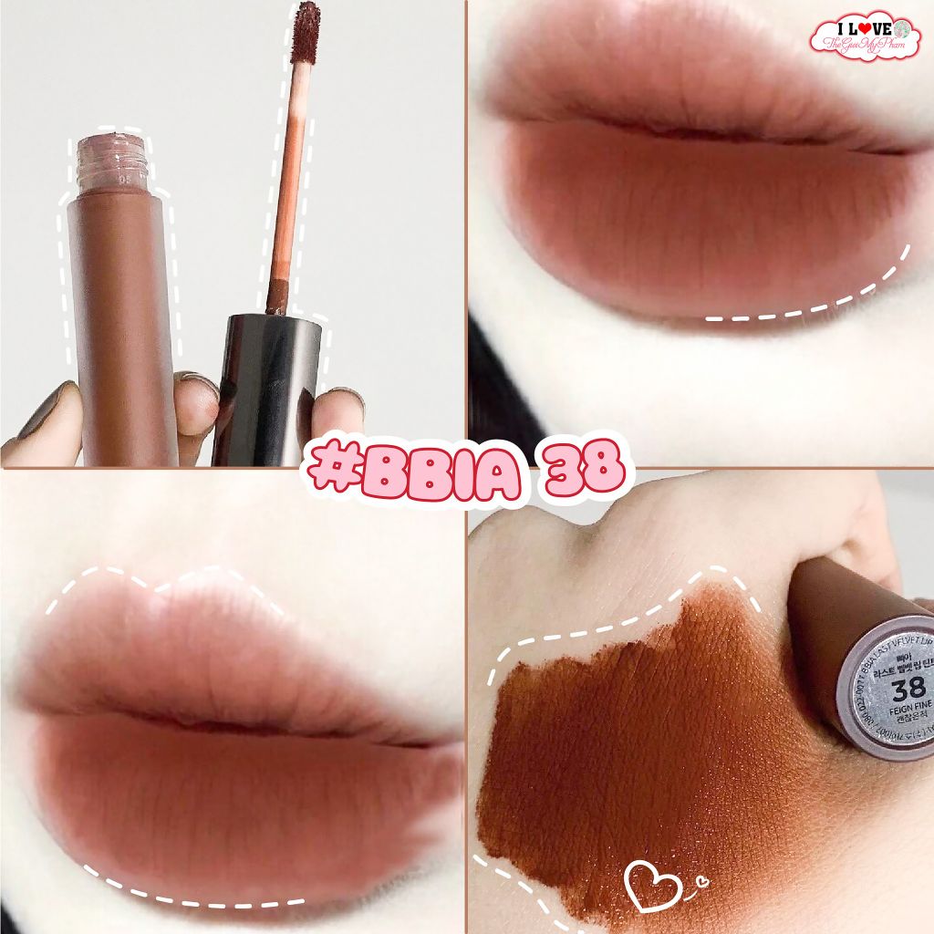 Son Kem Bbia Last Velvet Lip Tint #38