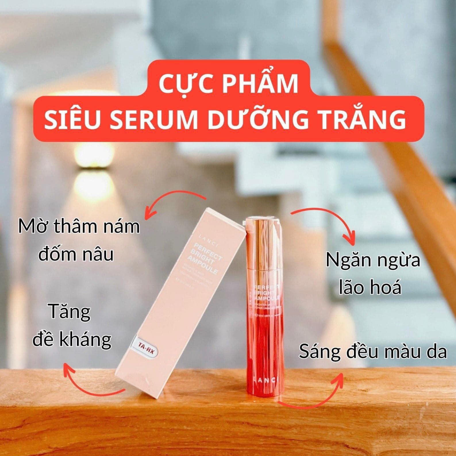 Serum Dưỡng Trắng Da, Mờ Đốm Nâu Lanci Perfect Bright Ampoule (Ko Tđ)Serum  Dưỡng Trắng Da, Mờ Đốm Nâu Lanci Perfect Bright Ampoule (Ko Tđ) – Thế Giới  Mỹ Phẩm Bình Dương