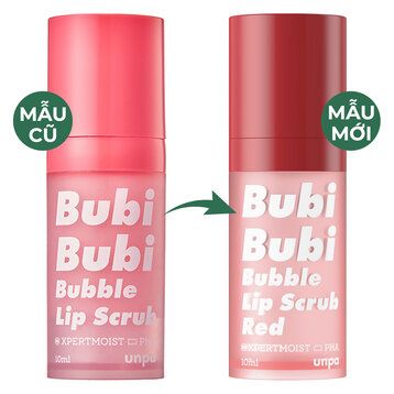 Tẩy Tế Bào Chết Môi Sủi Bọt Unpa Bubi Bubi Bubble (Mẫu Mới)
