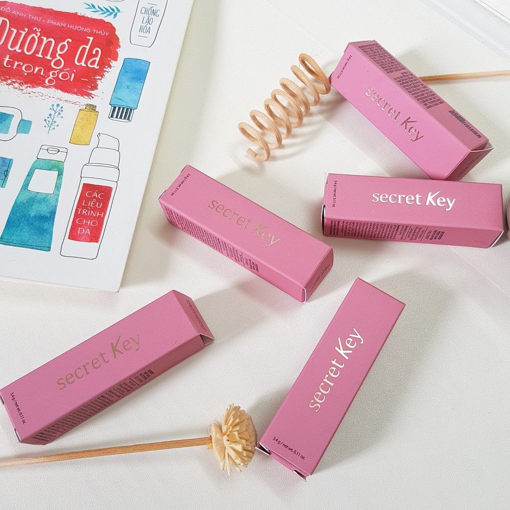 Son Thỏi Secret Key Sweet Glam The Fit Lipstick #Rosy Chifon
